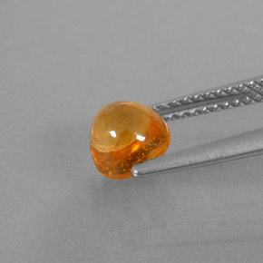 Spessartite Garnet Gemstone in 6 mm (calibrated) Size for Sale, Spessartite Garnet Stone in Orange Color