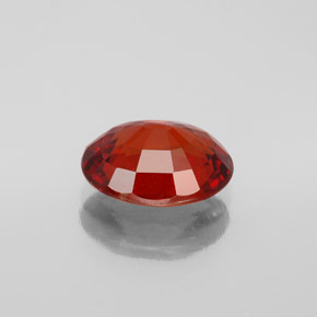 Spessartite Garnet Gemstone in 10 x 8 mm (calibrated) Size for Sale, Spessartite Garnet Stone in Orange Red Color