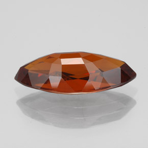 Spessartite Garnet Gemstone in 15.9 x 7.1 mm Size for Sale, Spessartite Garnet Stone in Orange Red Color