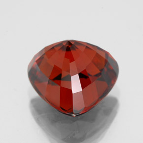 Spessartite Garnet Gemstone in 10 x 10 mm (calibrated) Size for Sale, Spessartite Garnet Stone in Orange Red Color