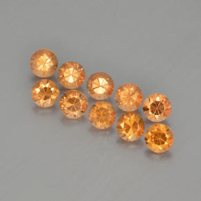 0.2ct Diamond-Cut Orange Spessartite Garnet for sale thumb image of 0.2ct Diamond-Cut Orange Spessartite Garnet (ID: 367750)