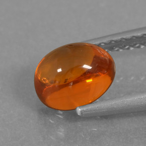Spessartite Garnet Gemstone in 7 x 5 mm (calibrated) Size for Sale, Spessartite Garnet Stone in Orange Color