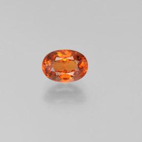Naranja fuego Granate Espesartina Gema - 1.1ct Forma ovalada (ID: 368669)