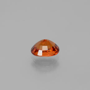 Spessartite Garnet Gemstone in 6.3 x 4.9 mm Size for Sale, Spessartite Garnet Stone in Orange Color