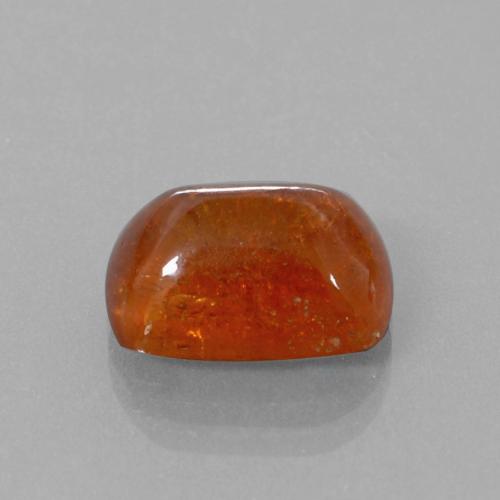11.19 ct Orange Spessartite Garnet Stone, Natural Spessartite Garnet in Cushion Cabochon Shape for Sale