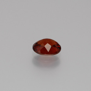 Spessartite Garnet Gemstone in 6.1 x 5 mm Size for Sale, Spessartite Garnet Stone in Red Orange Color