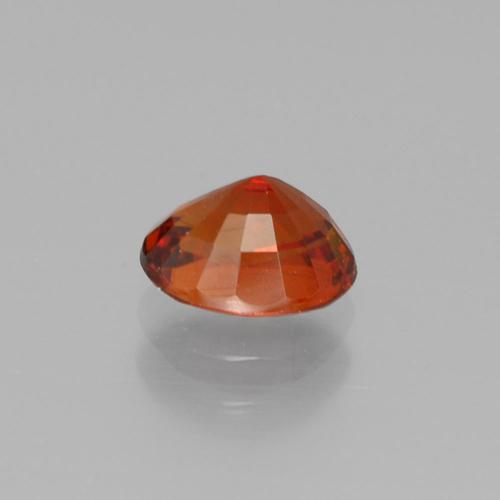 Spessartite Garnet Gemstone in 6.6 x 5.4 mm Size for Sale, Spessartite Garnet Stone in Bright Red Color