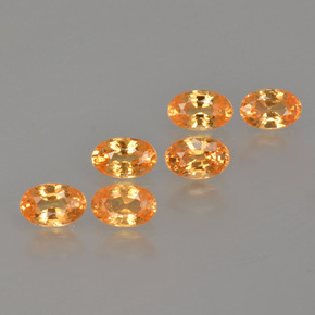 0.4ct Oval Facet Orange Spessartite Garnet Gem for sale 0.4ct Oval Facet Orange Spessartite Garnet Gem (ID: 402256)
