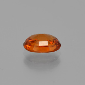 Spessartite Garnet Gemstone in 7 x 5 mm (calibrated) Size for Sale, Spessartite Garnet Stone in Deep Orange Color