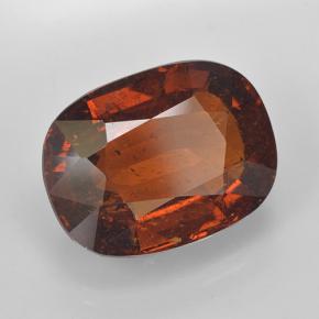 11.03 ct Orange Spessartite Garnet Stone, Natural Spessartite Garnet in Cushion-Cut Shape for Sale