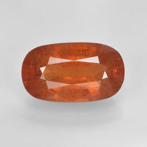 Medium Orange Spessartin-Granat Edelstein - 4.2ct Oval facettiert (ID: 486946)
