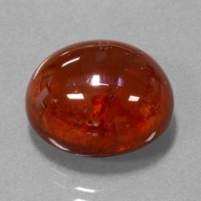 Spessartite Garnet Gemstone in 15.2 x 12.6 mm Size for Sale, Spessartite Garnet Stone in Bright Red Color