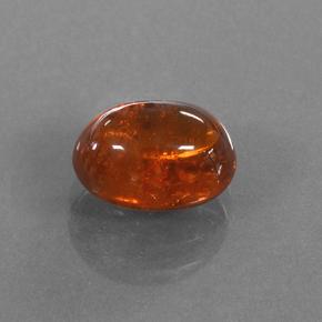 Spessartite Garnet Gemstone in 9 x 7 mm (calibrated) Size for Sale, Spessartite Garnet Stone in Reddish Orange Color