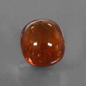 Dark Orange Гранат Спессарит Камень - 4.1ct Овал Кабошон (ID: 504726)