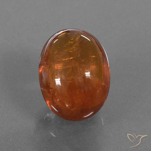 Granato Spessartite arancione da 4,96 ct, taglio ovale da 11,3 x 8,5 mm dal Mozambico, Photo A