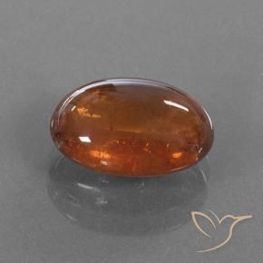 Spessartite Garnet Gemstone in 11.3 x 8.5 mm Size for Sale, Spessartite Garnet Stone in Warm Orange Color