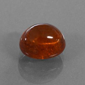 Spessartite Garnet Gemstone in 9 x 7 mm (calibrated) Size for Sale, Spessartite Garnet Stone in Deep Orange Color