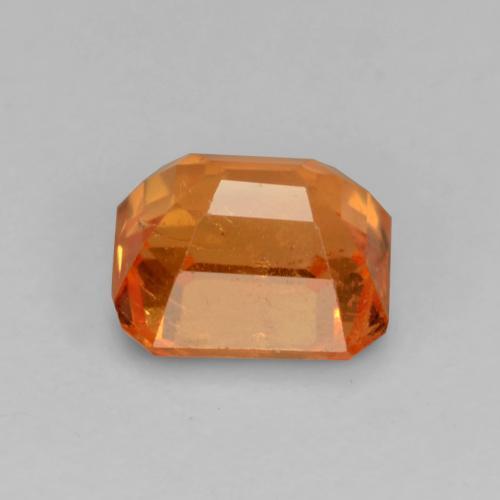 Spessartite Garnet Gemstone in 5.3 x 4.7 mm Size for Sale, Spessartite Garnet Stone in Bright Orange Color