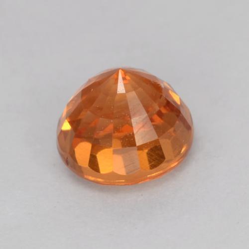Spessartite Garnet Gemstone in 5 mm (calibrated) Size for Sale, Spessartite Garnet Stone in Medium Orange Color