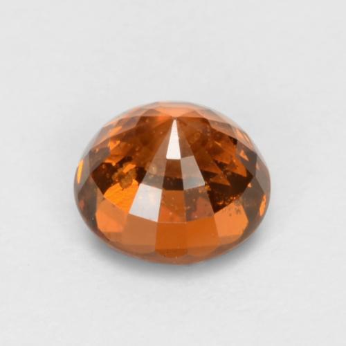 Spessartite Garnet Gemstone in 5 mm (calibrated) Size for Sale, Spessartite Garnet Stone in Medium Orange Color