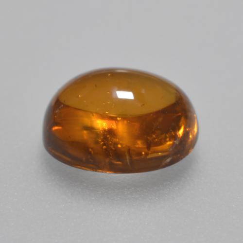 Spessartite Garnet Gemstone in 7.3 x 6 mm Size for Sale, Spessartite Garnet Stone in Earth Orange Color