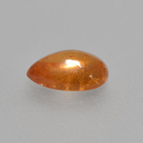 Spessartite Garnet Gemstone in 6 x 4 mm (calibrated) Size for Sale, Spessartite Garnet Stone in Medium Orange Color