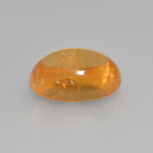 Spessartite Garnet Gemstone in 6.1 x 4.2 mm Size for Sale, Spessartite Garnet Stone in Orange-Gold Color