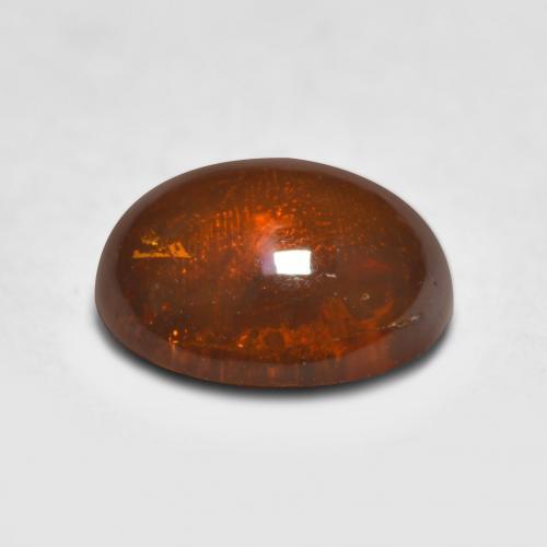 Spessartite Garnet Gemstone in 6 x 5.2 mm Size for Sale, Spessartite Garnet Stone in Deep Orange Color