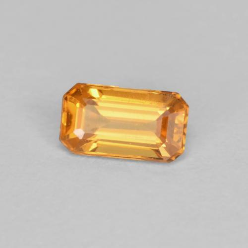 Naranja albaricoque Granate Espesartina Gema - 0.5ct Corte octagonal (ID: 612860)