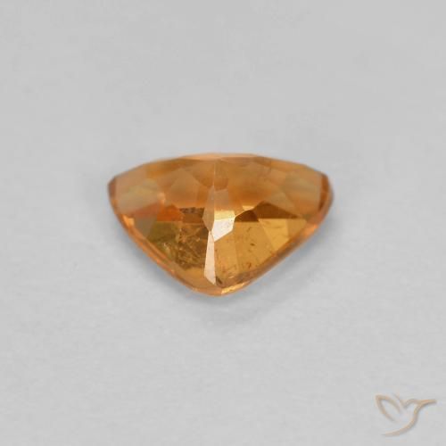 Spessartite Garnet Gemstone in 5 x 4 mm (calibrated) Size for Sale, Spessartite Garnet Stone in Deep Orange Color