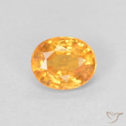 Grenat Spessartite Ovale en damier des États-Unis 0,49 ct, dimension 4,9 x 4mm, pureté vvs-vs, pierre gemme naturelle Non traité, 1 pièce Grenat Spessartite de couleur Orange moyen, dureté Mohs de 6.5 à 7.5 convient aux bijoux de tous les jours, pierre de sagesse, Photo A