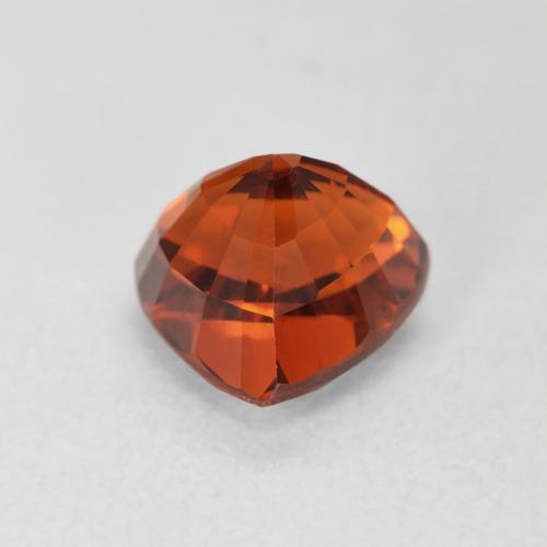 Spessartite Garnet Gemstone in 7 x 7 mm (calibrated) Size for Sale, Spessartite Garnet Stone in Amber Orange Color