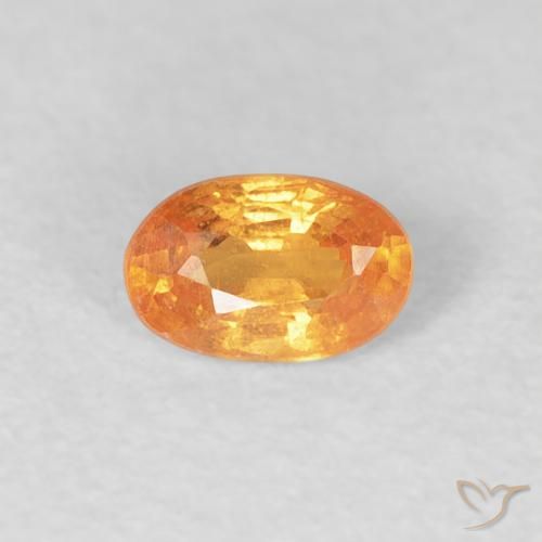 ナミビア産スペサタイトガーネット3.51ct【品質保証書/宝石鑑別