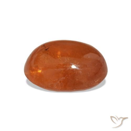 Spessartite Garnet Gemstone in 10 x 8 mm (calibrated) Size for Sale, Spessartite Garnet Stone in Medium Orange Color