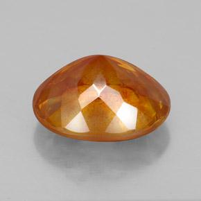 Sphalerite Gemstone in 12.4 x 10.6 mm Size for Sale, Sphalerite Stone in Orange Color