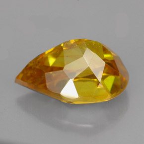 Sphalerite Gemstone in 13.8 x 9.7 mm Size for Sale, Sphalerite Stone in Yellow Color