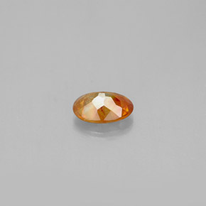 Sphalerite Gemstone in 6.4 x 4.5 mm Size for Sale, Sphalerite Stone in Red Orange Color