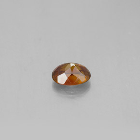 Sphalerite Gemstone in 6 x 4.5 mm Size for Sale, Sphalerite Stone in Red Orange Color