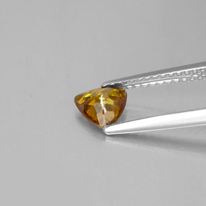 Sphalerite Gemstone in 5.7 x 5.2 mm Size for Sale, Sphalerite Stone in Yellow Color