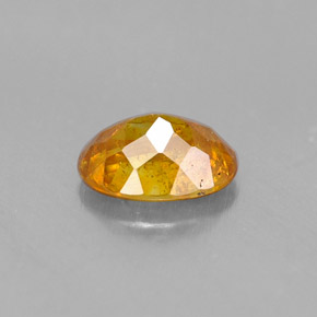 Sphalerite Gemstone in 6 x 4.3 mm Size for Sale, Sphalerite Stone in Yellow Golden Color