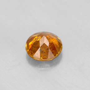 Sphalerite Gemstone in 5 mm (calibrated) Size for Sale, Sphalerite Stone in Orange Color