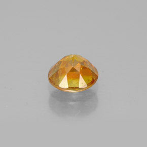 Sphalerite Gemstone in 4.7 mm Size for Sale, Sphalerite Stone in Yellow Golden Color