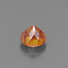 Sphalerite Gemstone in 4.4 mm Size for Sale, Sphalerite Stone in Red Orange Color