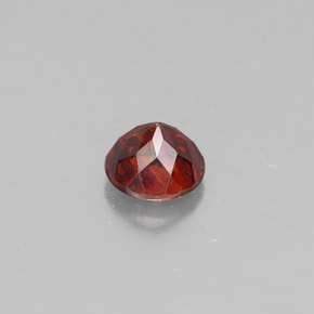 Sphalerite Gemstone in 4.5 mm Size for Sale, Sphalerite Stone in Red Orange Color