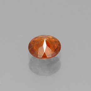 Sphalerite Gemstone in 4.7 mm Size for Sale, Sphalerite Stone in Orange Color