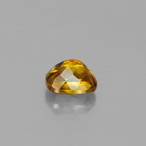 Sphalerite Gemstone in 6.5 x 5.5 mm Size for Sale, Sphalerite Stone in Yellow Golden Color