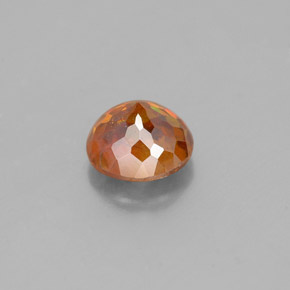 Sphalerite Gemstone in 6.5 mm (calibrated) Size for Sale, Sphalerite Stone in Reddish Orange Color