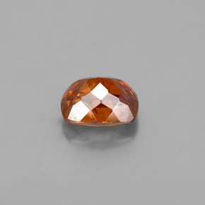 Sphalerite Gemstone in 6.9 x 5.5 mm Size for Sale, Sphalerite Stone in Reddish Orange Color