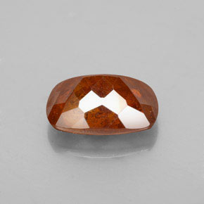 Sphalerite Gemstone in 10 x 8 mm (calibrated) Size for Sale, Sphalerite Stone in Reddish Orange Color