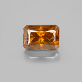 2.23 ct Orange Sphalerite Gemstone, Sphalerite Gem in Octagon / Scissor Cut Shape for Sale.
